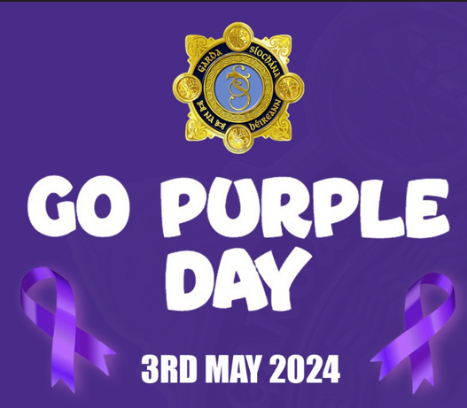 Go Purple Day 3rd May 2024