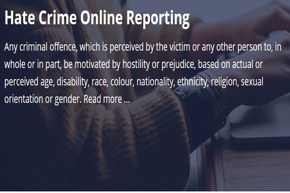 Hate Crime Online Reporting 