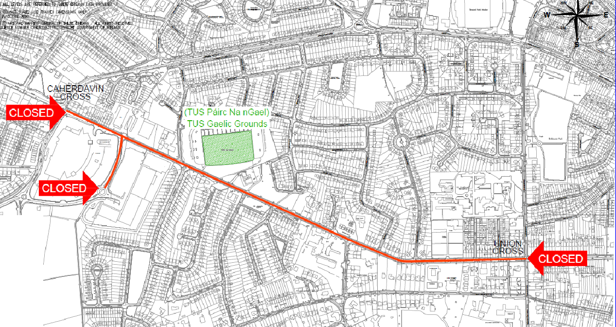 T.U.S. Gaelic Grounds, Ennis Road, Limerick City, 
Sunday 28th April
