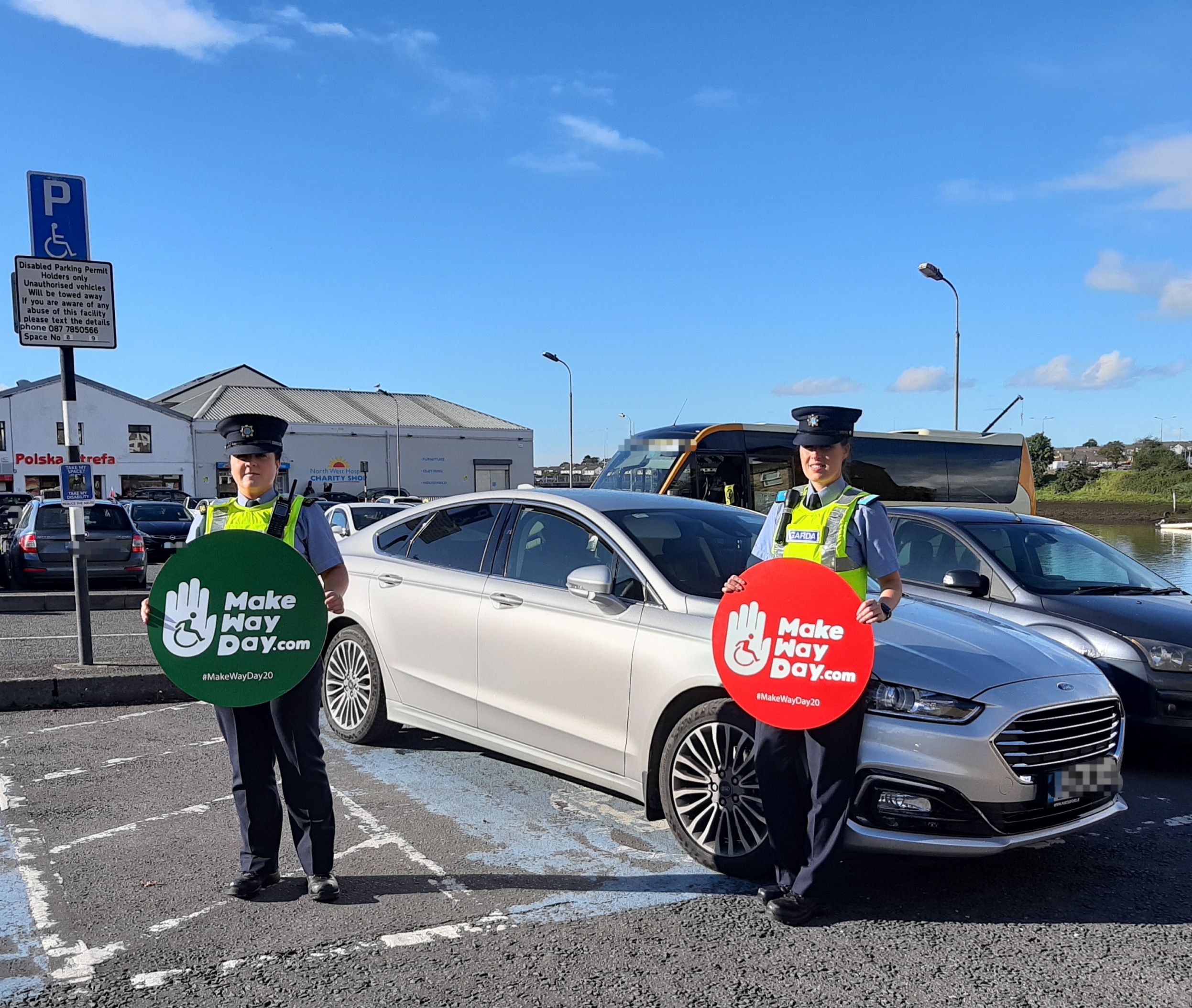 Sligo1 Garda Lorraine Brennan and Student Garda Gemma Loughlin Sligo Garda Station. 