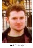 Patrick O Donoghue, 22, Abbeyfeale, Limerick