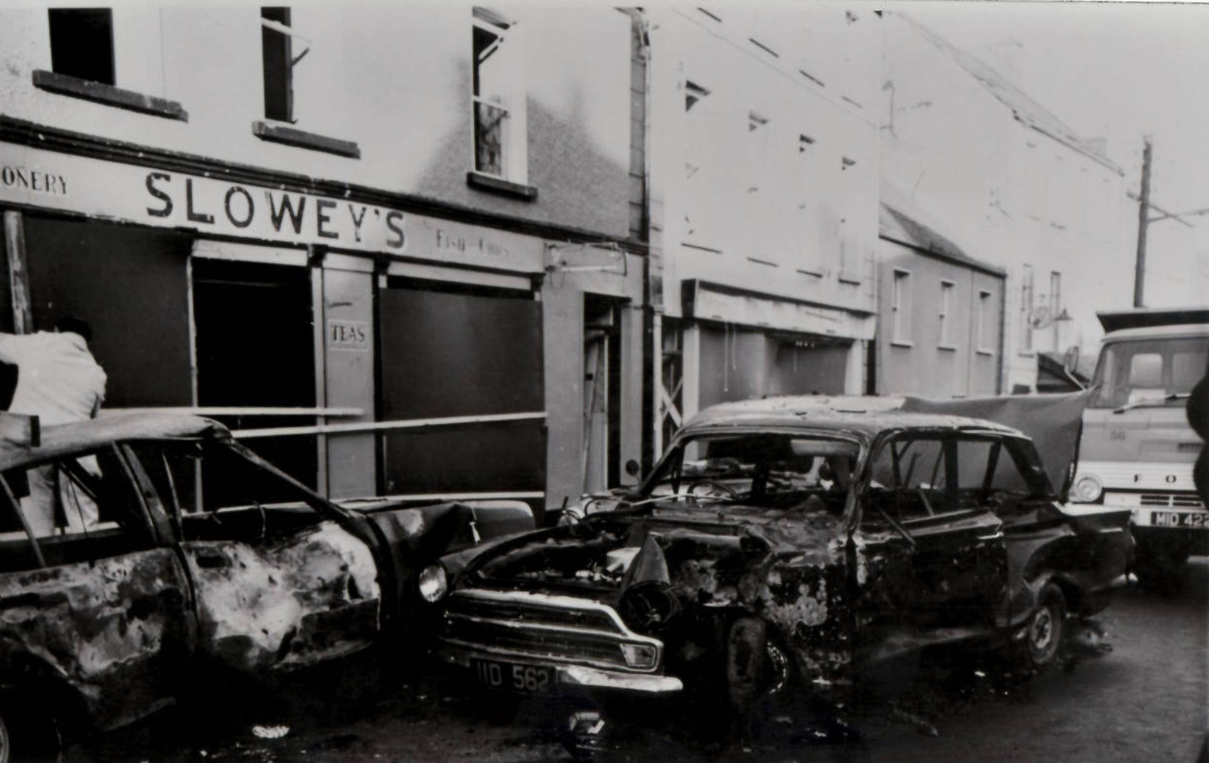 Belturbet bombing 28.12.2022 - Chip Shop