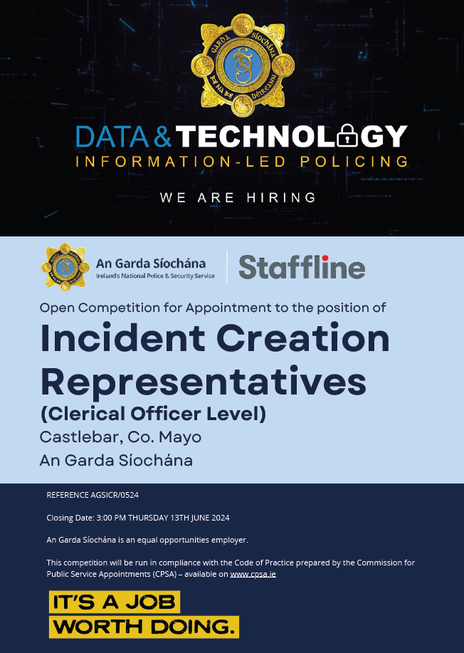 Career Opportunities for Garda Staff - Garda